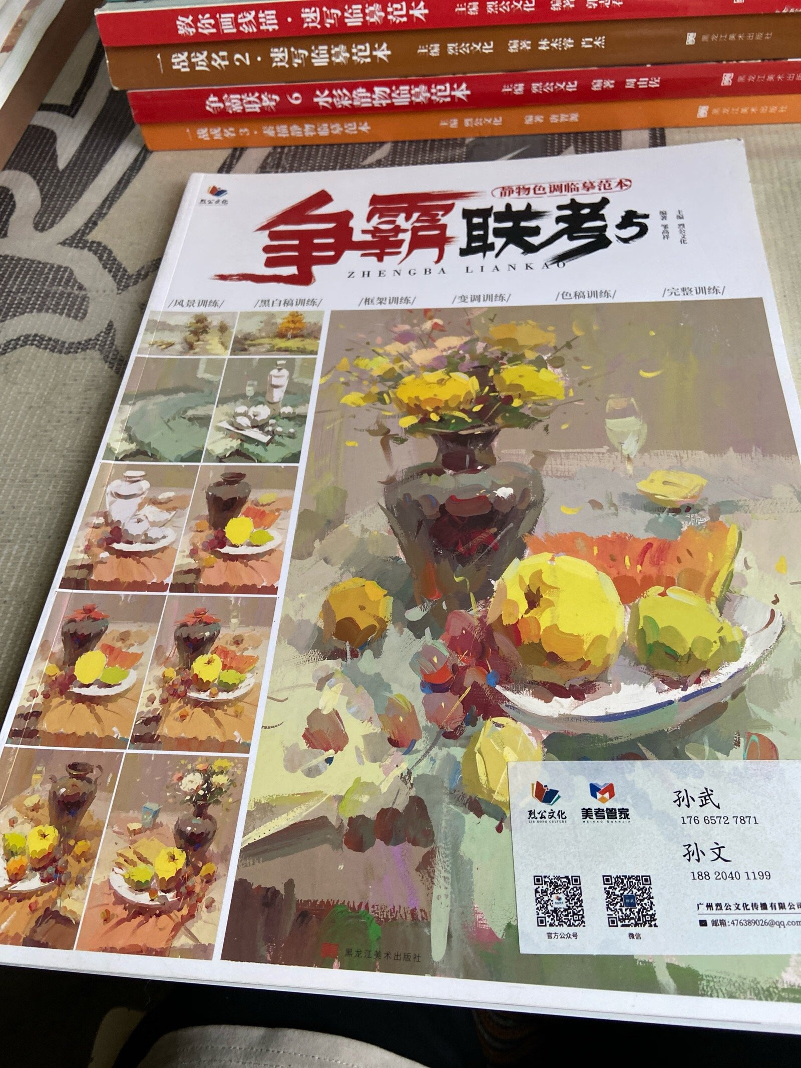 [二手9成新]争霸联考.5.静物色调临幕范本