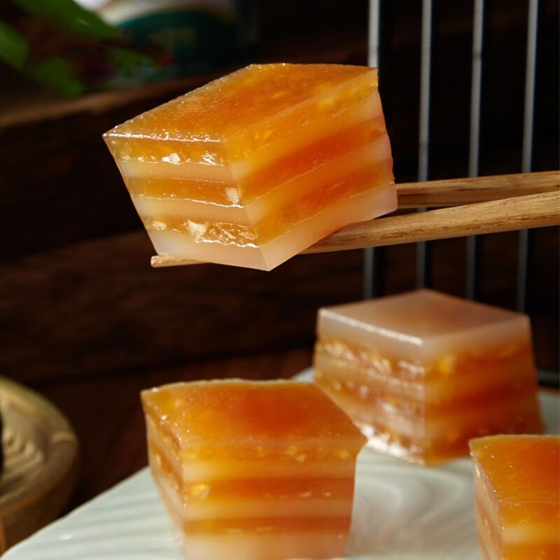 糕500g袋装代餐小食广式早茶点心港式千层糕点 500g 1包 焦糖马蹄糕