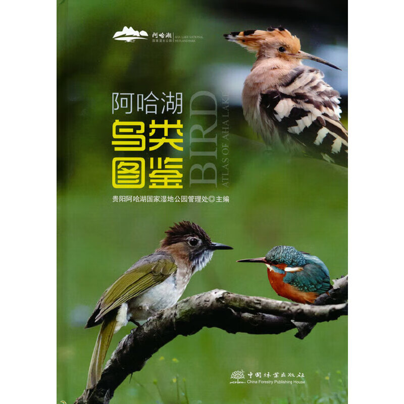 阿哈湖鸟类图鉴(精)