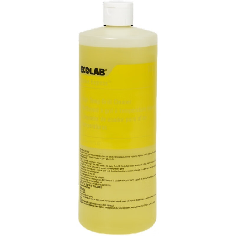 艺康油立方ecolab强力油污高温除油洁净高效扒炉清洁剂946ml