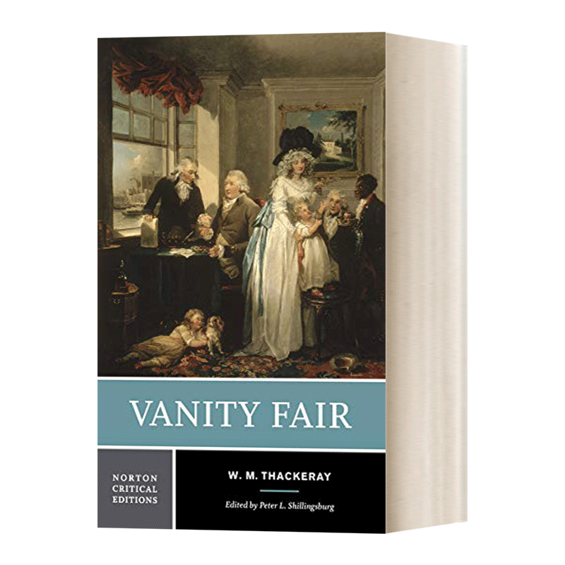 【二手书】 vanity fair 名利场 诺顿文学解读系列 英文版 进口英语