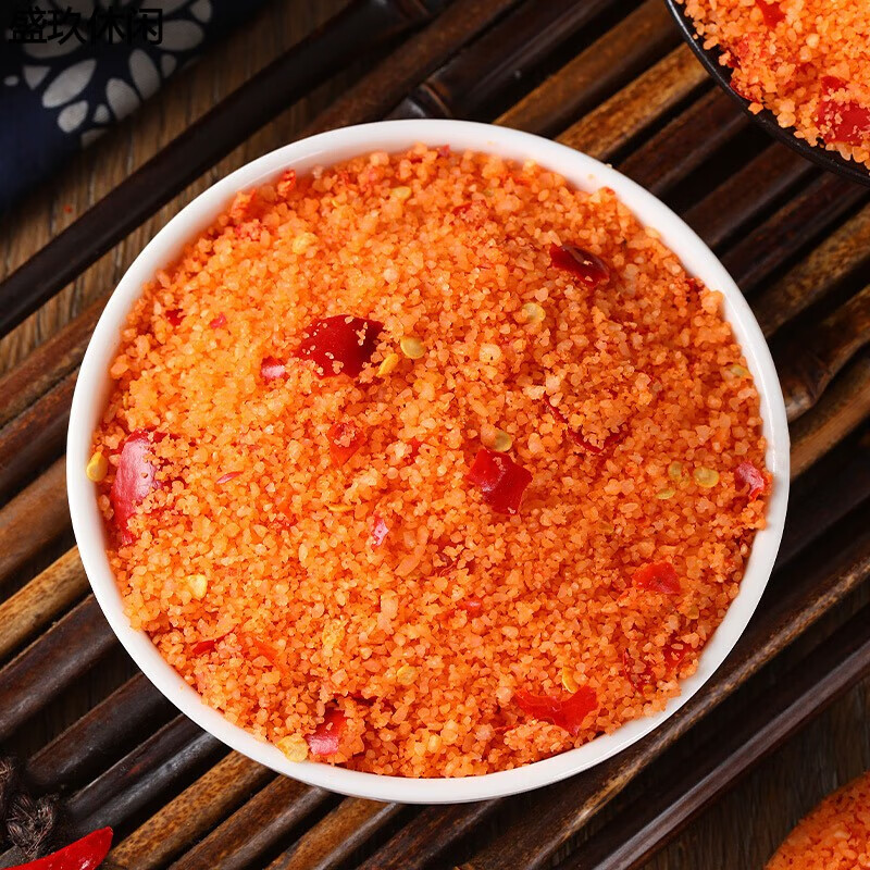辣铺乐鲊胡椒榨广椒湖北天门特产咋杂炸胡椒农家渣海椒榨辣椒鲊广 1斤