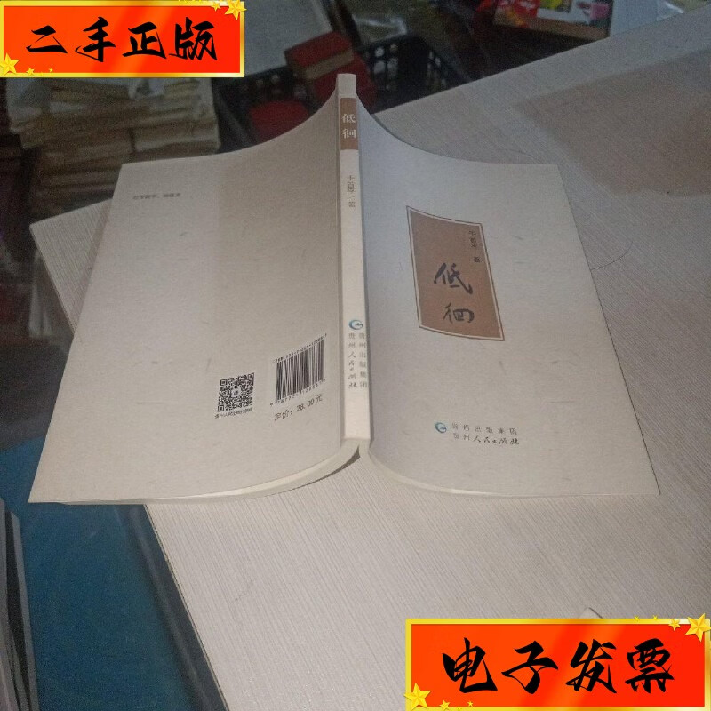 【二手九成新】低徊 货号22-2 贵州人民出版社