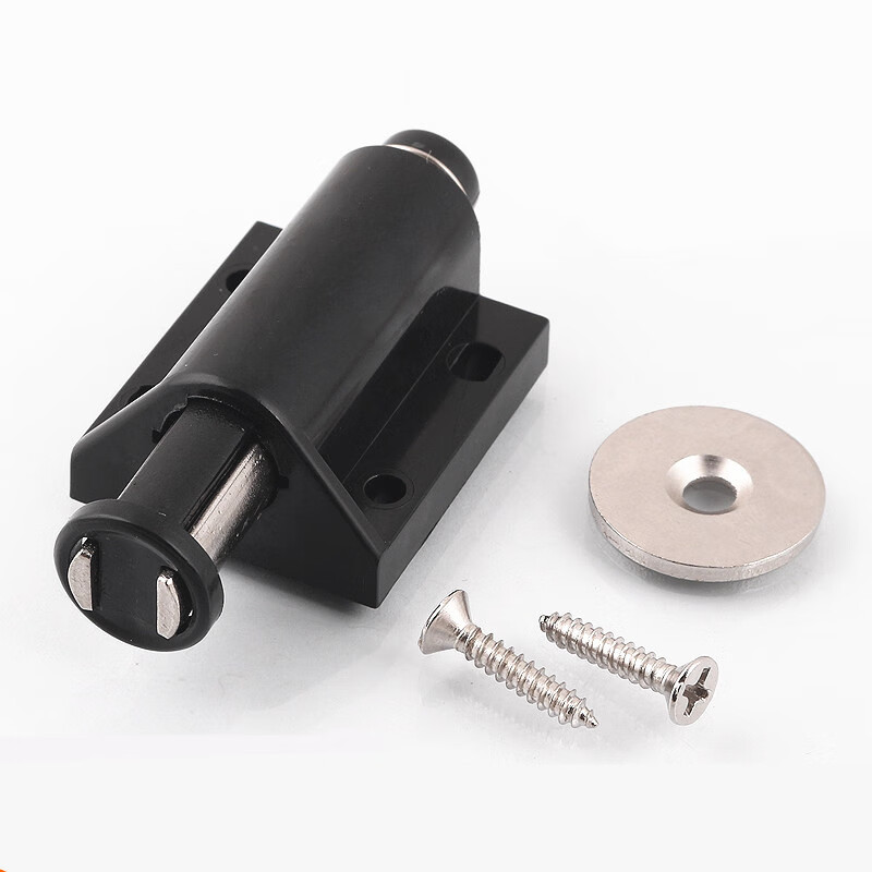 橱柜门配件按压式弹力开关门吸卡扣锁磁碰按弹器柜门反弹器玻璃门