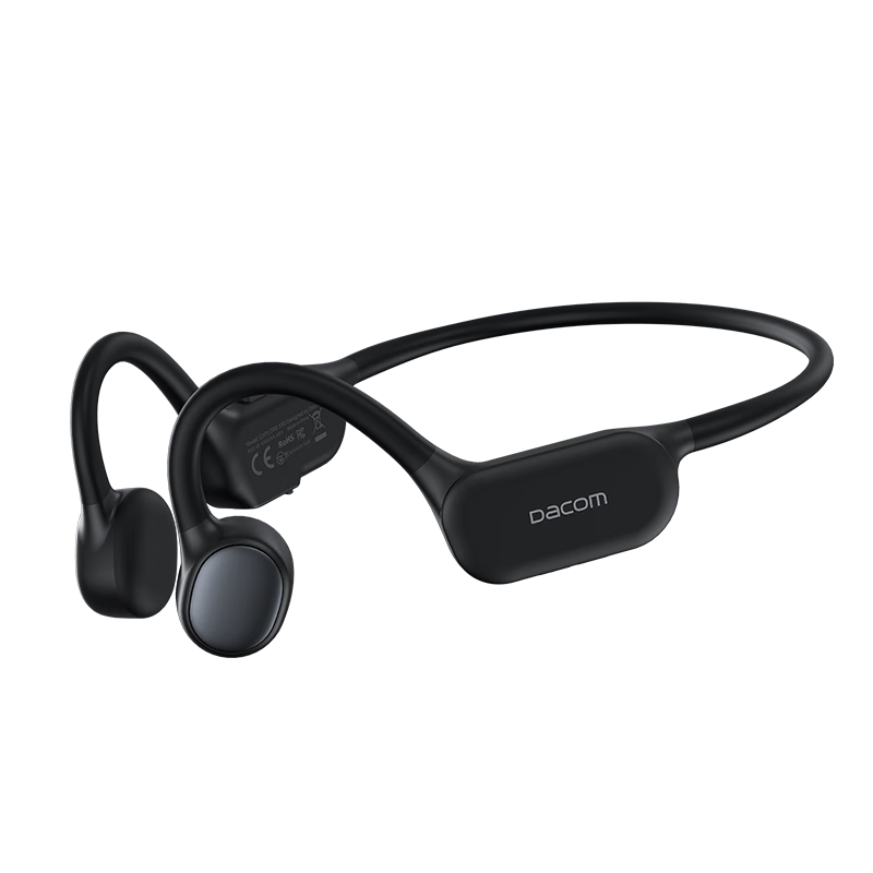 Dacom 大康 E80 骨传导蓝牙耳机运动无线耳骨传导耳机跑步骑行 适用于苹果华为oppo vivo小米手机 黑色
