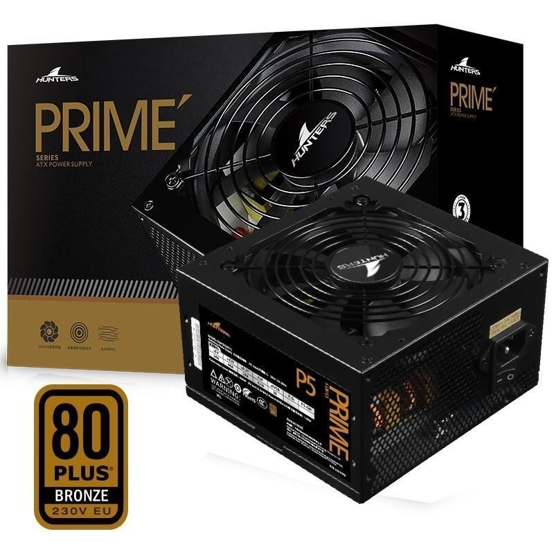 Great Wall 长城 80Puls认证电源台式机电脑节能静音游戏主机箱电源 PRIME550铜牌 额定550W PRIME系列