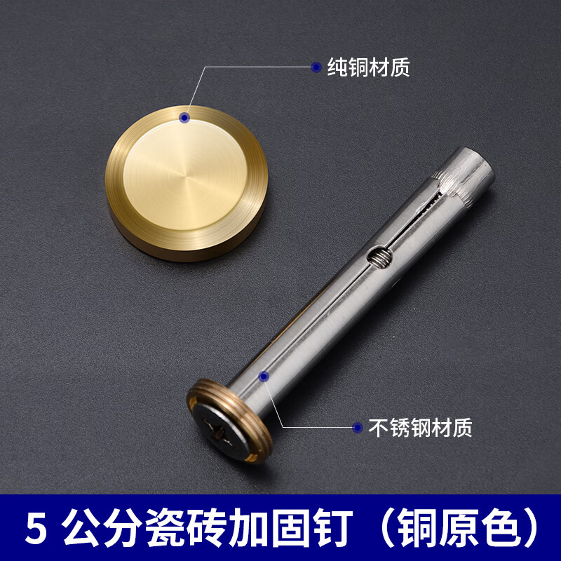 勋狸粑墙砖固定钉墙面空鼓加固钉不锈钢螺丝瓷砖钉外墙瓷片松动防脱落