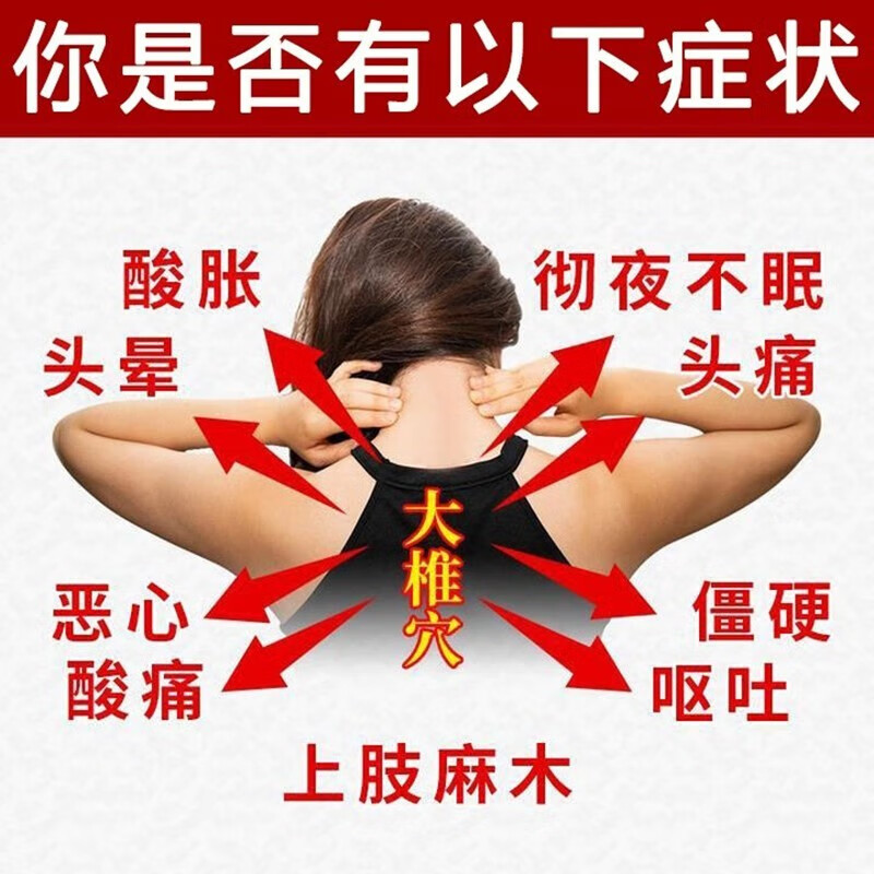 内廷上用颈椎贴颈椎病专用膏药贴脖子疼痛僵硬麻木抬头困难扭头酸疼头晕贴 5盒【买3送2】