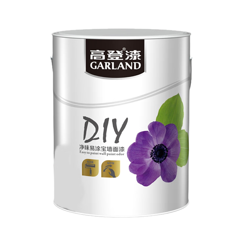 高登DIY內墻乳膠漆墻漆刷墻翻新自刷墻面漆白色油漆室內涂料 20KG 白色20KG（約刷100㎡/2遍）