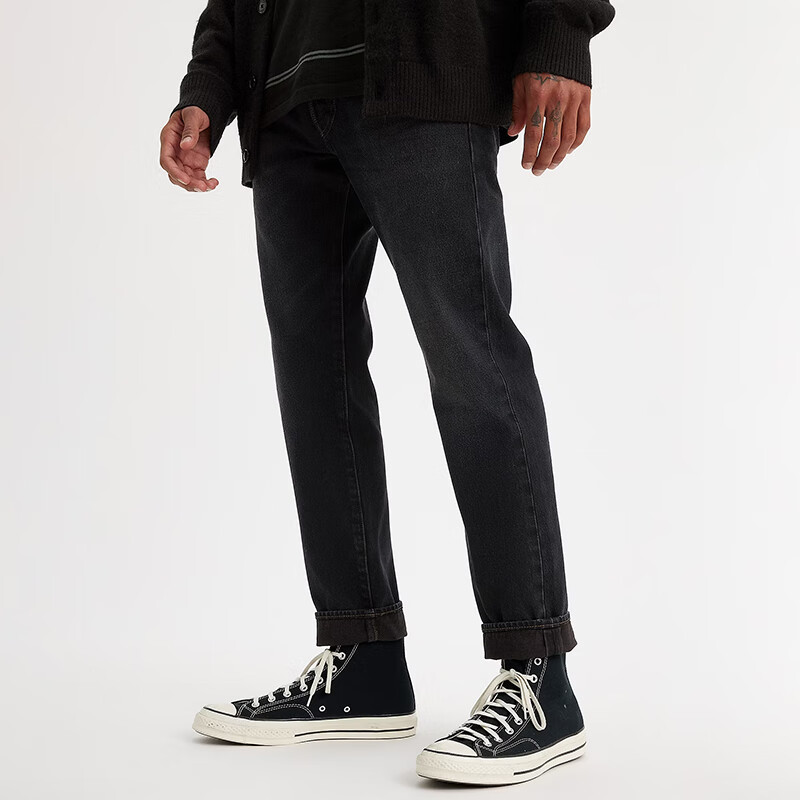 李维斯(levis)牛仔裤premium版 501系列舒适透气纯棉锥形男士休闲