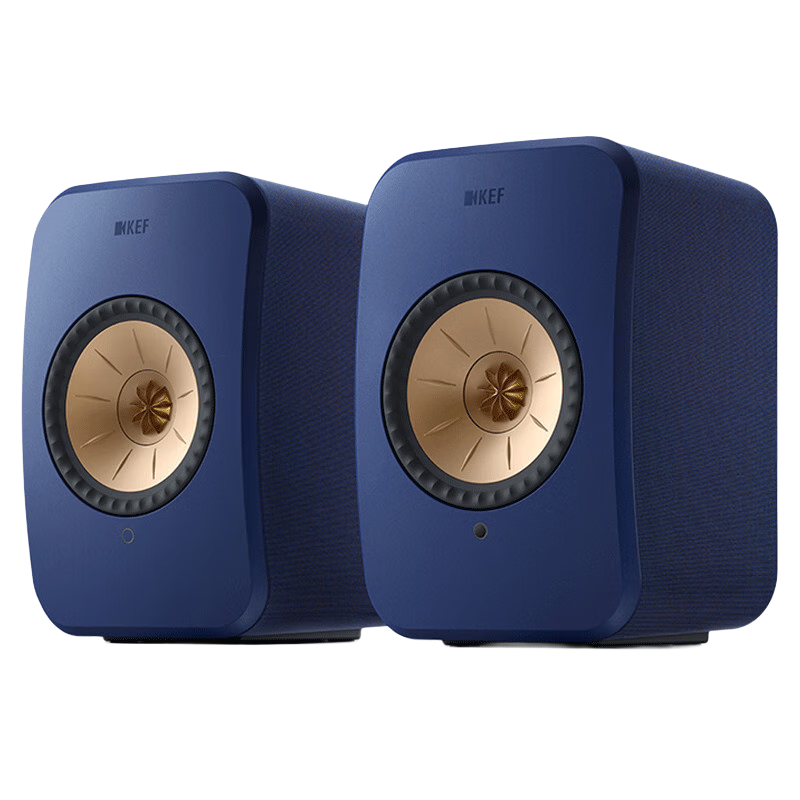 KEF LSX II 2.0声道 室内 蓝牙音箱 蓝色