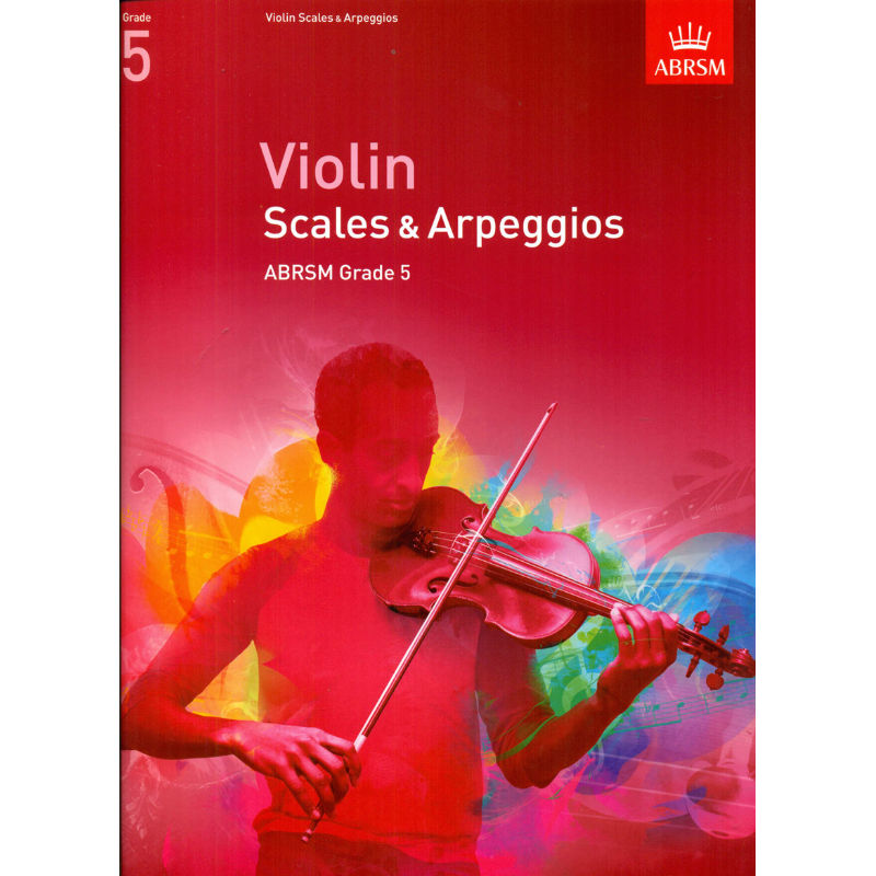 英皇考级教材 小提琴考级教材 小提琴音阶与琶音五级2012起用  英文原版