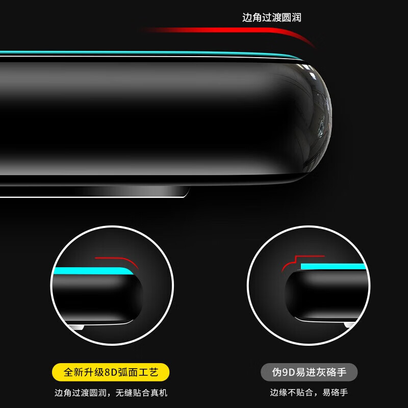 闪魔【甄选好物】 荣耀Play3钢化膜 Play3抗蓝光高清防爆抗指纹全玻璃 Play3【加强版双倍抗指纹】2片装+神器 贴坏包赔