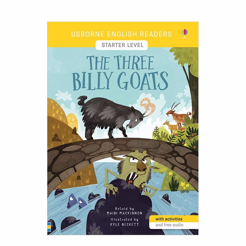 【现货】【lv0】the three billy goats三只公山羊 英文原版儿童故事