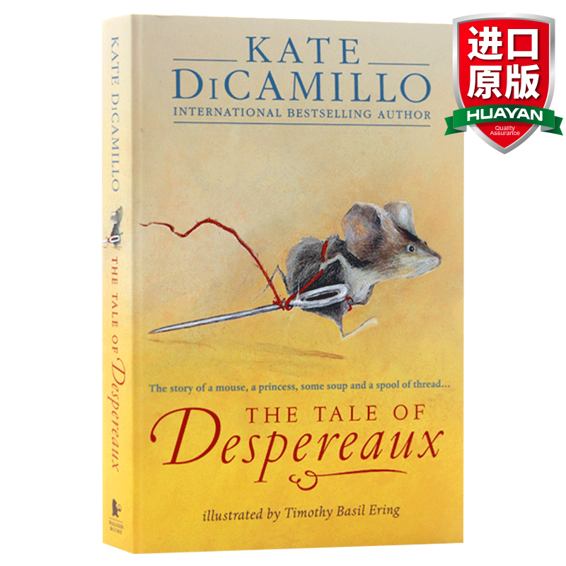 英文原版 浪漫鼠德佩罗 双鼠记 The Tale of Despereaux