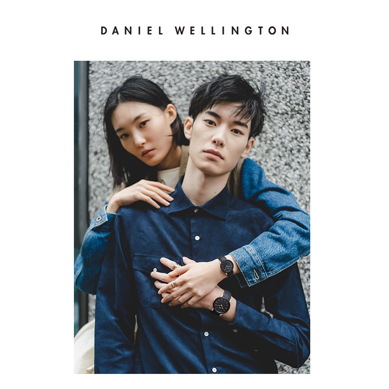 丹尼尔惠灵顿（DanielWellington）[部分爆品5折]DW手表 男士防水石英手表欧美腕表 生日礼物送女友 32MM DW00100413