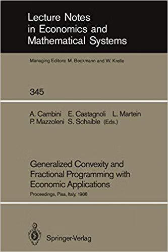 预订 generalized convexity and fractional programming with