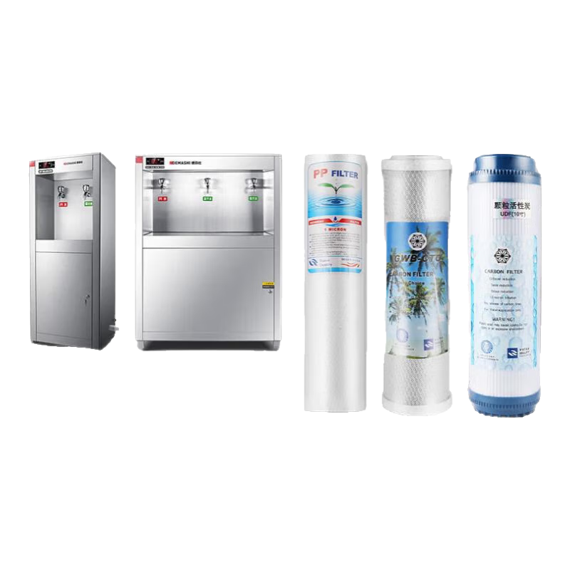 德玛仕 DEMASHI 直饮机净水器滤芯 开水器直饮水机适配滤芯 超滤 RO反渗透 通用纯水机净水器直饮机滤芯 （三分快接）十寸滤芯前三级