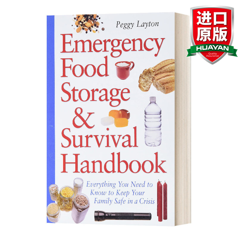 Emergency Food Storage & Survival Handbook 英文原版 紧急粮食储存和生存手册 英文版 进口英语原版书籍