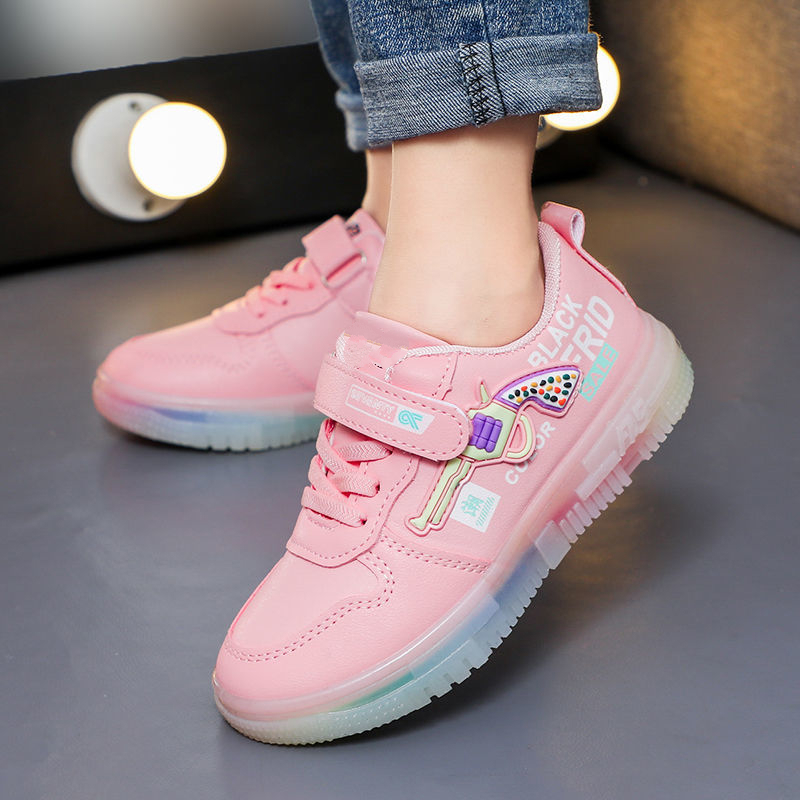 童鞋女  春秋季新款儿童鞋子学生韩版男女童小白鞋中大童运动鞋儿童