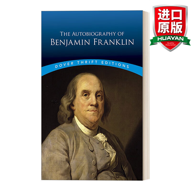 the autobiography of benjamin franklin 英文原版 富兰克林自传