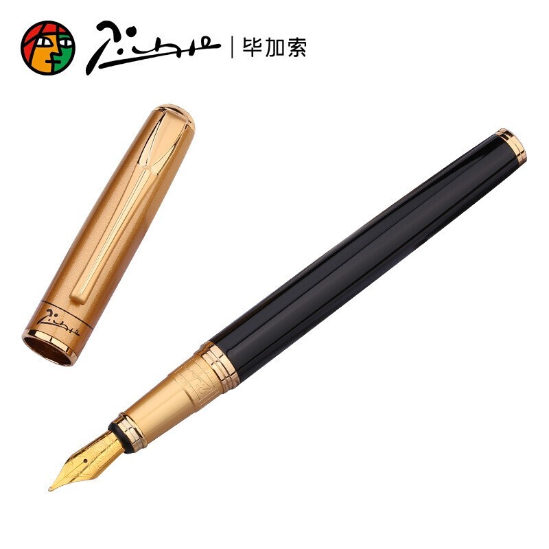 毕加索(pimio)906钢笔/美术美工钢笔弯尖1mm商务送礼书法练字艺术手绘