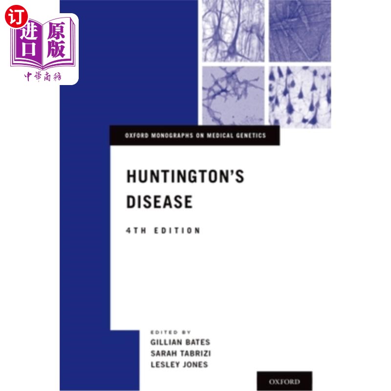 海外直订医药图书huntingtons disease 亨廷顿病