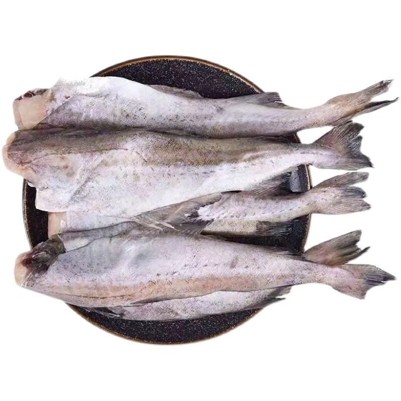 安峰山无头三去鳕鱼整条海鱼新鲜明太鱼3斤冷冻深海雪鱼冰鲜东北延边