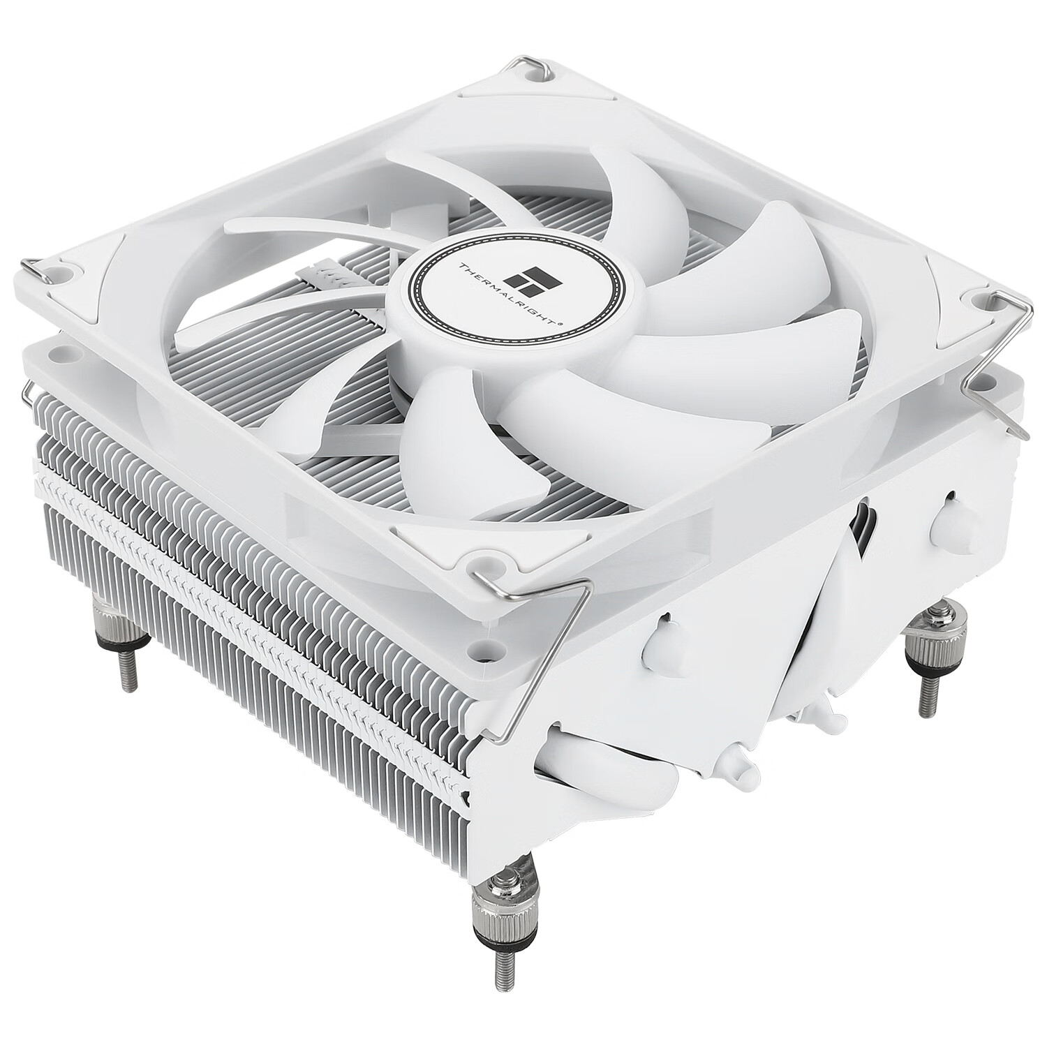 利民  AXP-90 X53/X47/X36 4热管下压式CPU散热器 ITX风冷 支持LGA1700/AMD AXP-90 X53 WHITE