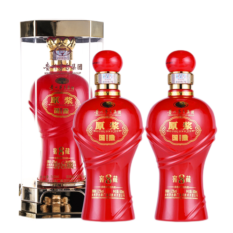 茅台白酒价格走势:送礼首选52度浓香型整箱装口粮酒喜酒婚宴白酒礼盒