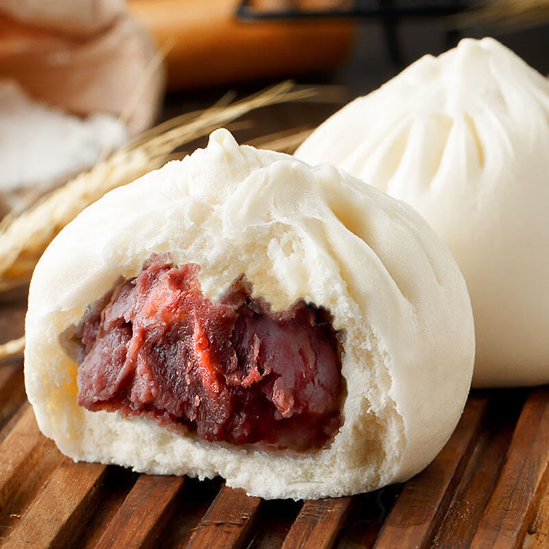 clcey芭比馒头 上海中饮巴比包子馒头 冷冻速食早餐半成品商用鲜肉大