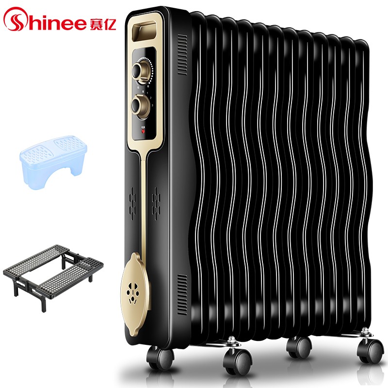 赛亿（Shinee）取暖器/电暖器/电暖气片家用 节能省电 办公卧室电热油汀 13片大面积静音烤火炉OFR-2820-13