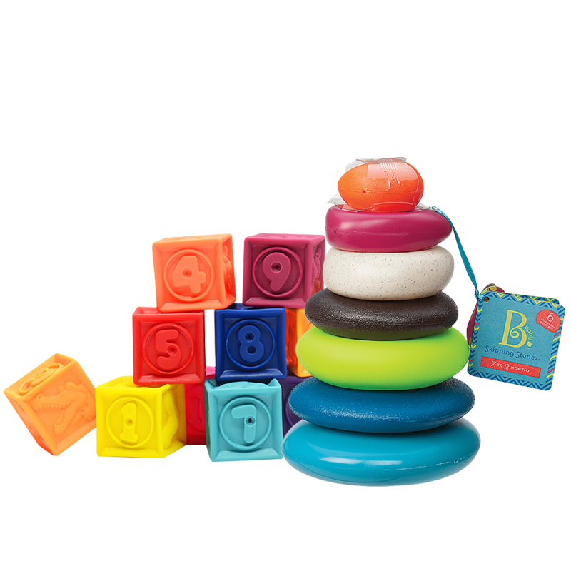 B.Toys比乐数字浮雕软积木玩具堆环-价格历史和销量趋势