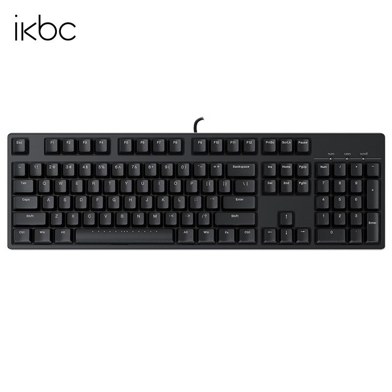 ikbc黑轴机械键盘