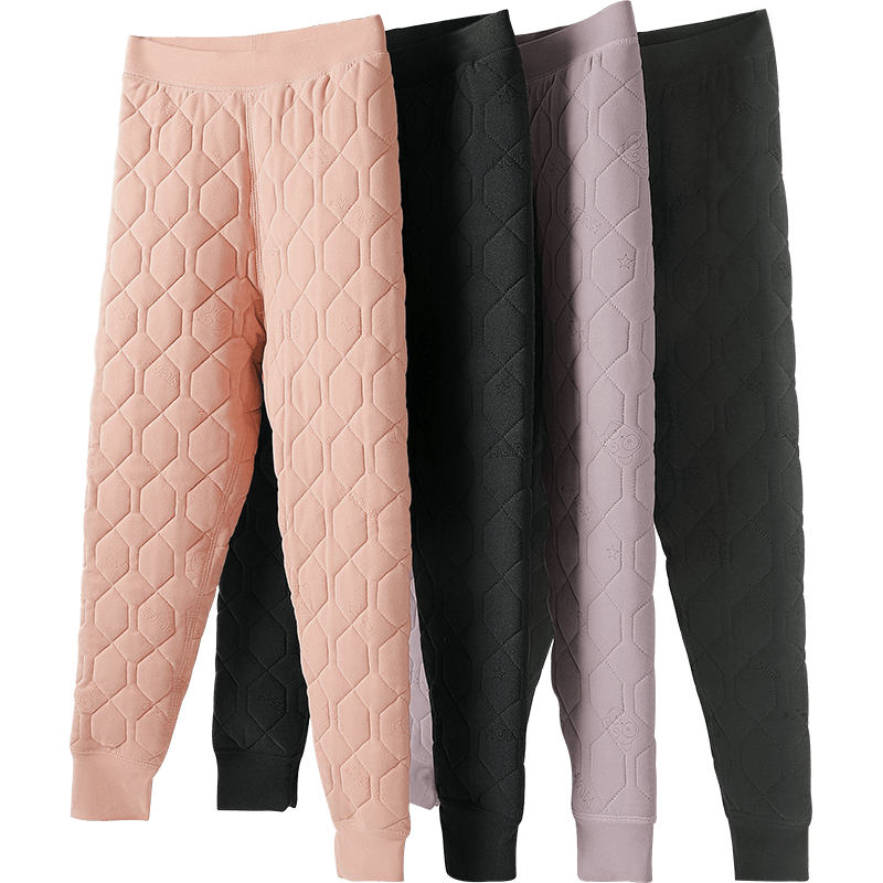 俞兆林儿童保暖裤校服神器内穿秋裤女童男童加绒加厚棉裤冬季中大童裤子