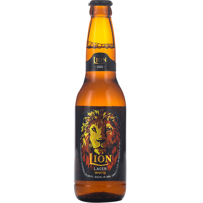 plus:狮子(lion)啤酒 斯里兰卡进口精酿啤酒 狮子窖藏淡色拉格高度烈