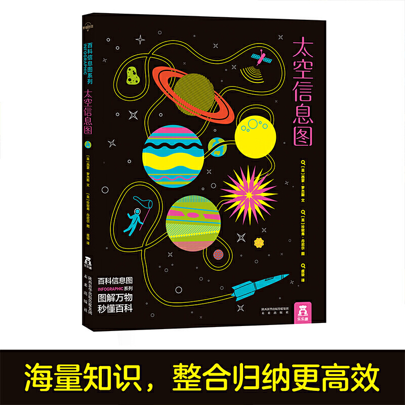 太空信息图 7岁+乐乐趣儿童科普书 百科信息图系列详情图
