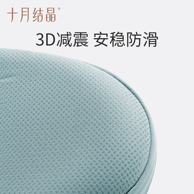 十月结晶腰凳婴儿背带轻便前抱式宝宝外出两用抱抱托坐凳抱娃神器 青鸾灰