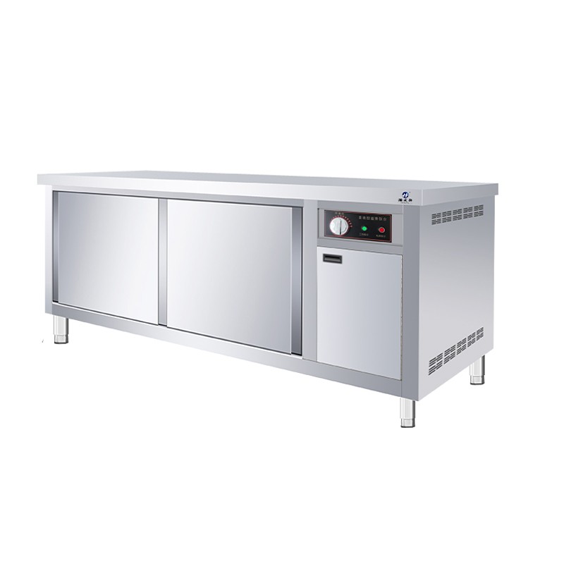 商用不锈钢热i风循环暖碟台保温恒温加热碗碟柜厨房工作操作台设备 暖