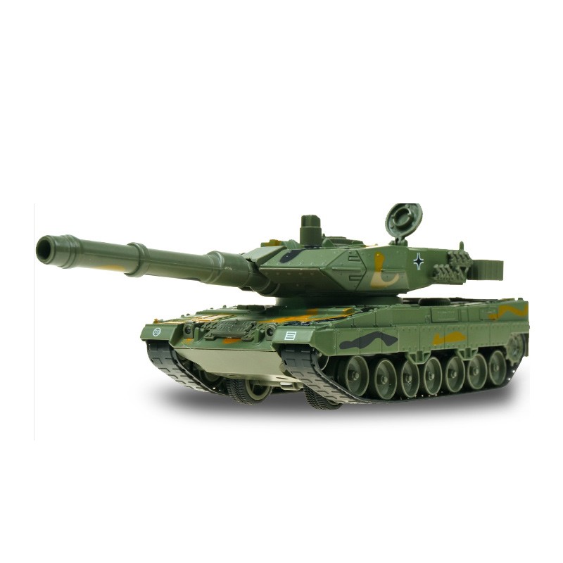 凯迪威合金军事模型1:40德国“豹”2A6坦克仿真模型男孩玩具685053