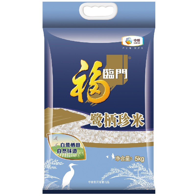福临门 鹭栖珍米 粳米 香米家庭装 中粮出品 5kg