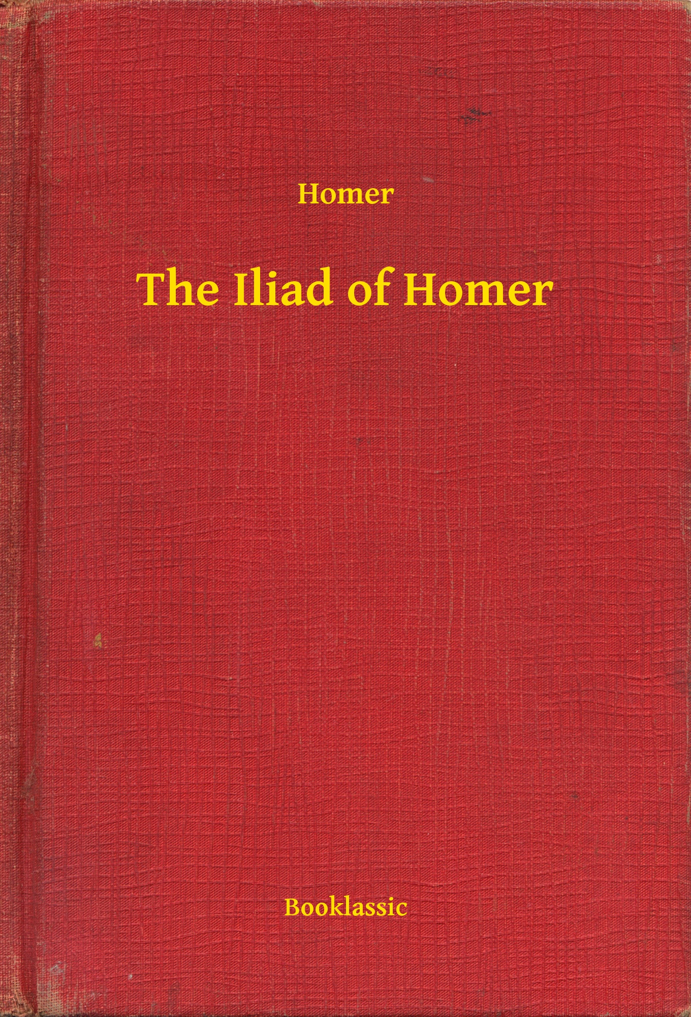 the iliad of homer