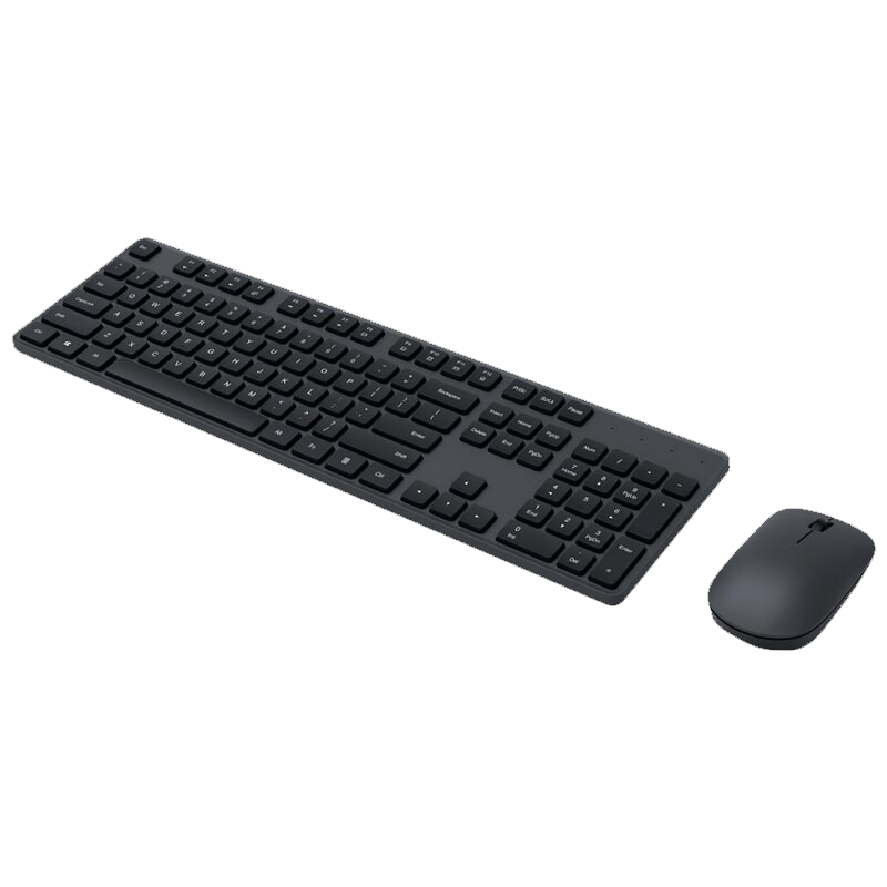 小米 无线键鼠套装 简洁轻薄 全尺寸104键键盘 舒适鼠标 2.4G无线传输 电脑办公套装 89元