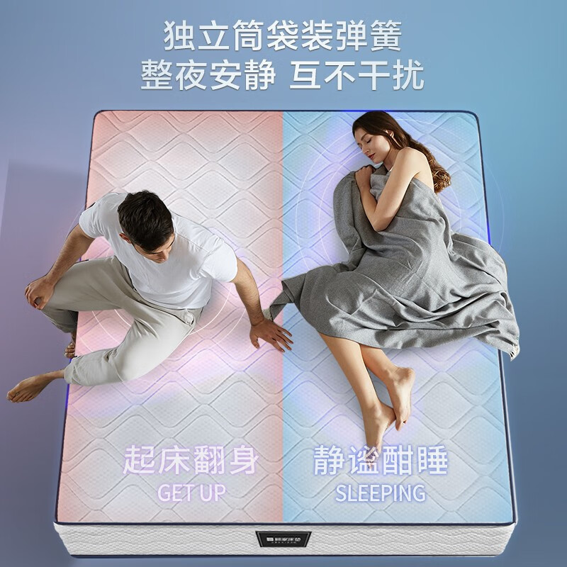 独立袋弹簧床垫哪个牌子？这8款舒适支撑，睡眠体验更佳