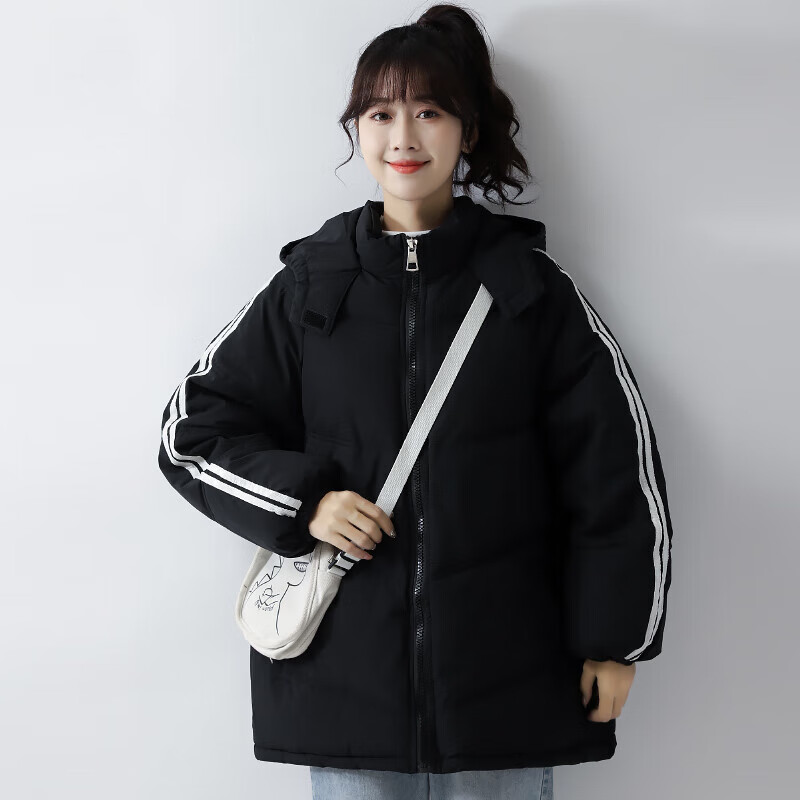 歌珀尼青少年外套女高中生羽绒服大学生穿的冬季初中生女孩加厚宽松 a
