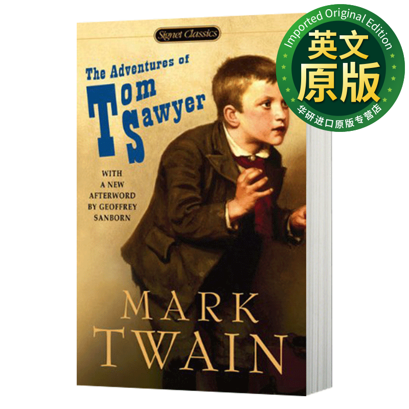汤姆索亚历险记 英文原版 The Adventures of Tom Sawyer Twain, Mark 马克吐温