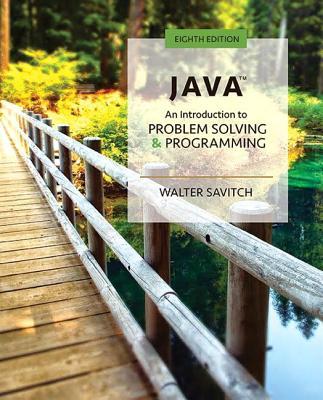 预订 java: an introduction to problem solving and pr