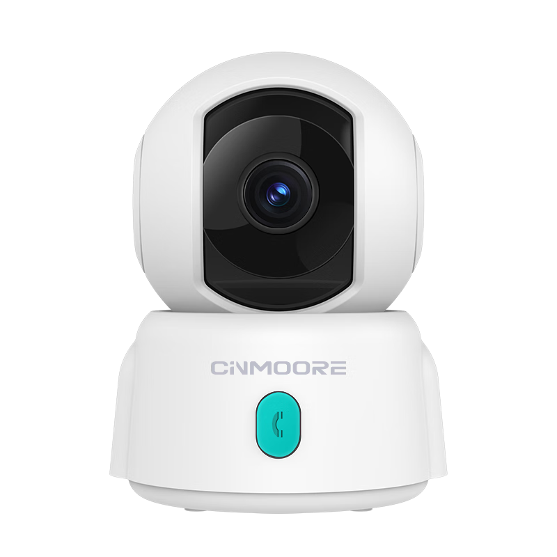 Cinmoore 神眸 摄像头家用2K300万高清无线wifi室内监控器可对话摄像机360度旋转