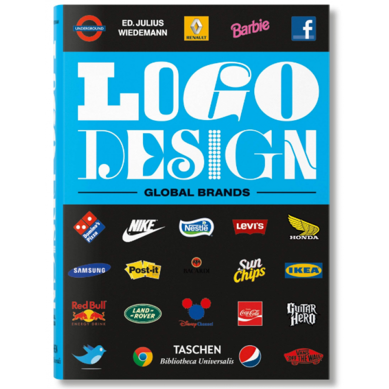 预订英文原版 logo design global brands标志设计全球品牌