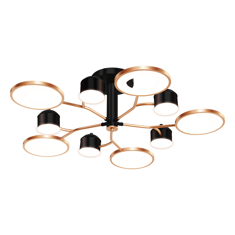 雷士照明(NVC)北欧吊灯简约创意网红分子灯大气客厅灯网红现代灯饰WHXD80Z/F-03